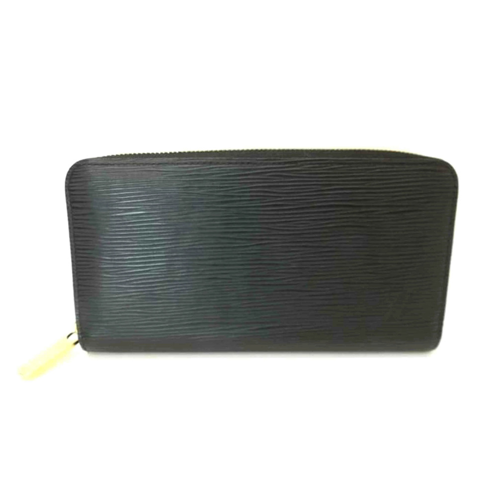 LOUIS VUITTON Zippy Wallet Epi Noir Black